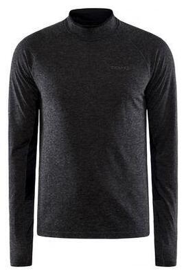 Craft adv subz wool long sleeve jersey black