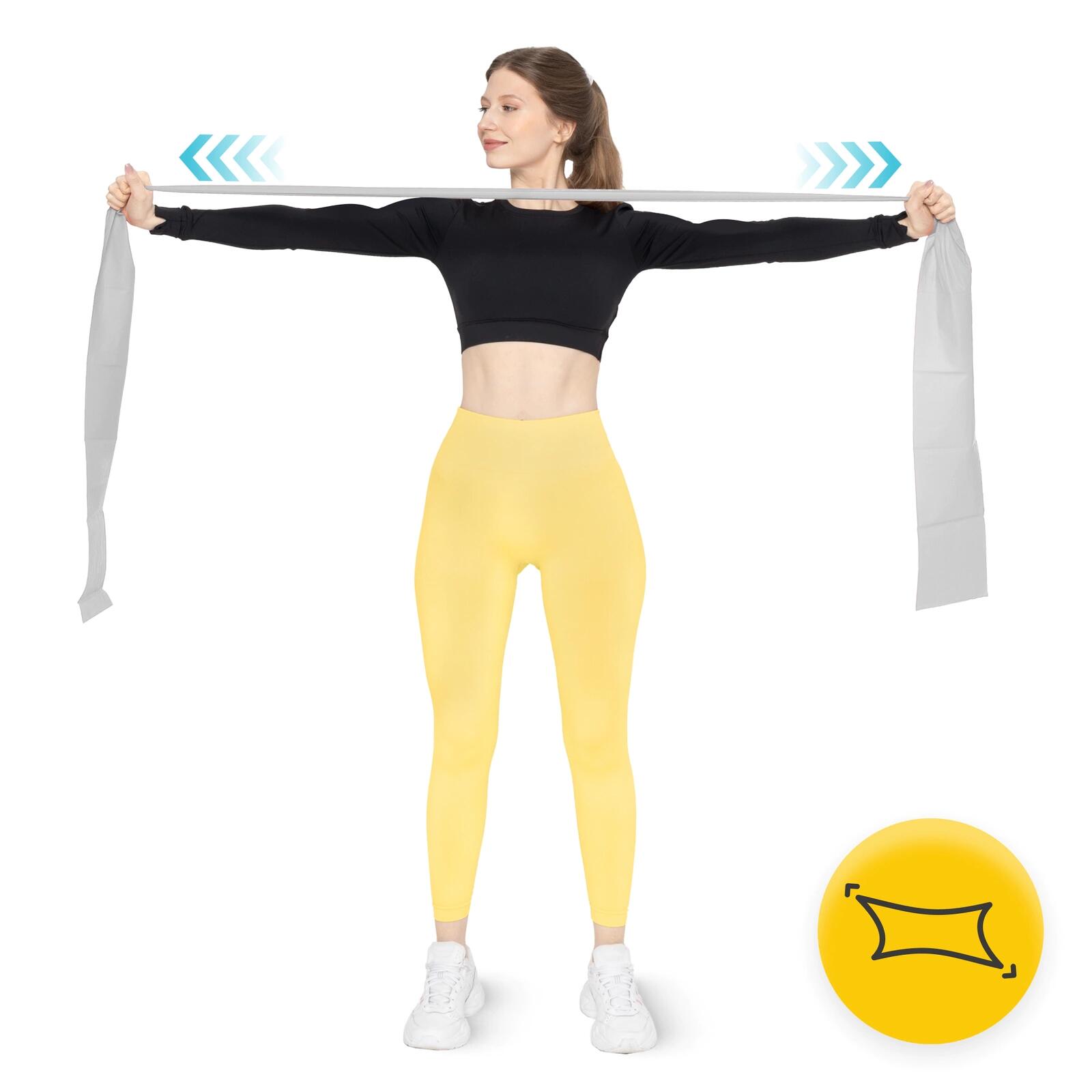 Reha-Band FLAT BAND 2m – Fitnessband aus Latex für Physiotherapie & Training 3/7
