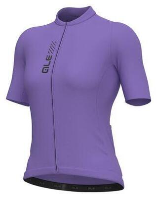 Alé color block women's short sleeve jersey purple