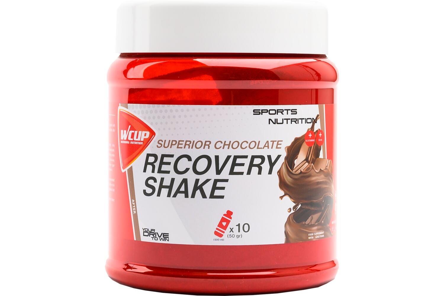 WCUP Wcup - Superieure Chocolade Herstelshake 500 gram