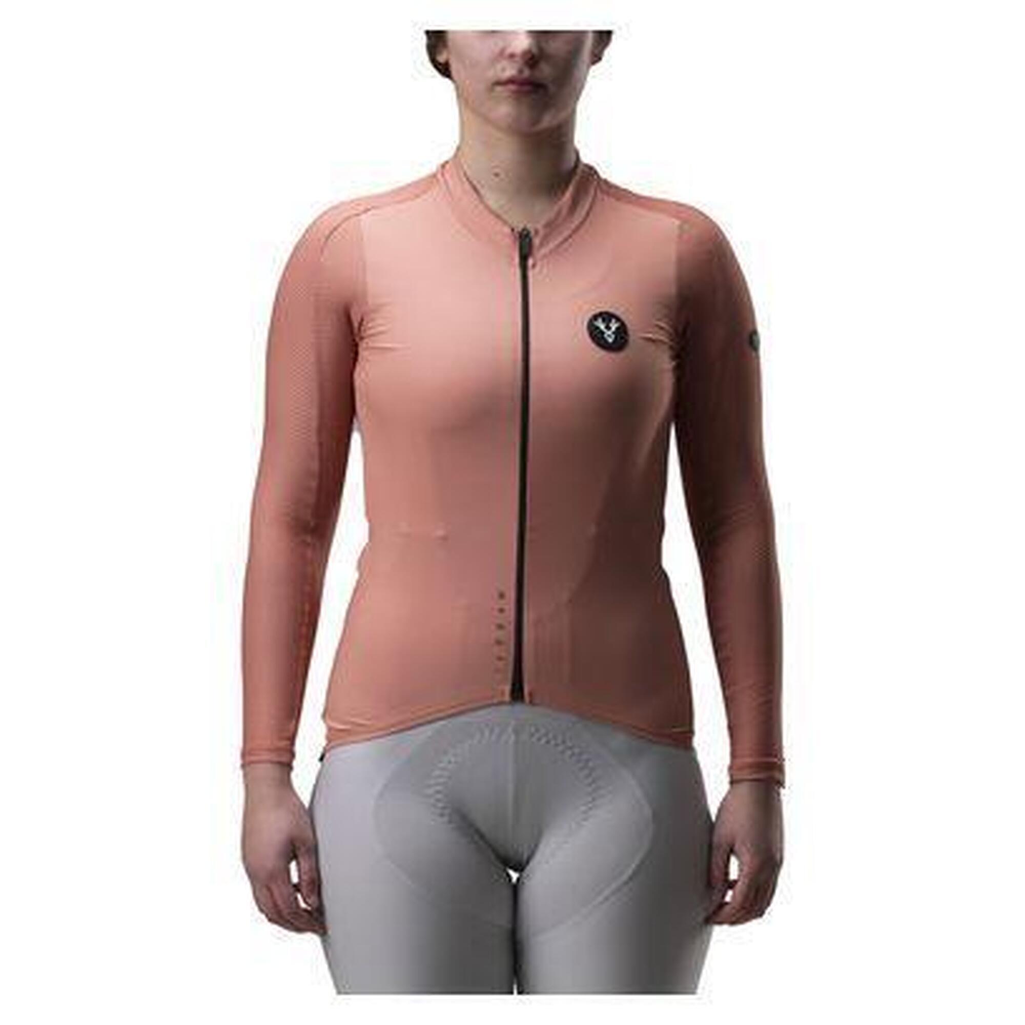 Lebram - Maillot Manches Longues Femme Lebram Turini Rose Terracotta - Maillot Manches Longues - Rose - 40 M - Decathlon