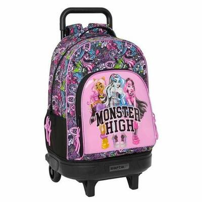Zaino Scuola Monster High Drama Poliestere 300D