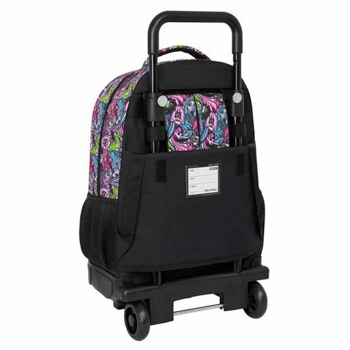 Mochila Escolar Monster High Drama Poliéster 300D 2/3
