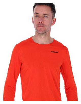 Top running Inov-8 Performance manica lunga rosso uomo 3/6