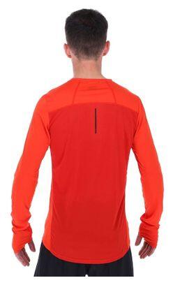 Top running Inov-8 Performance manica lunga rosso uomo 2/6
