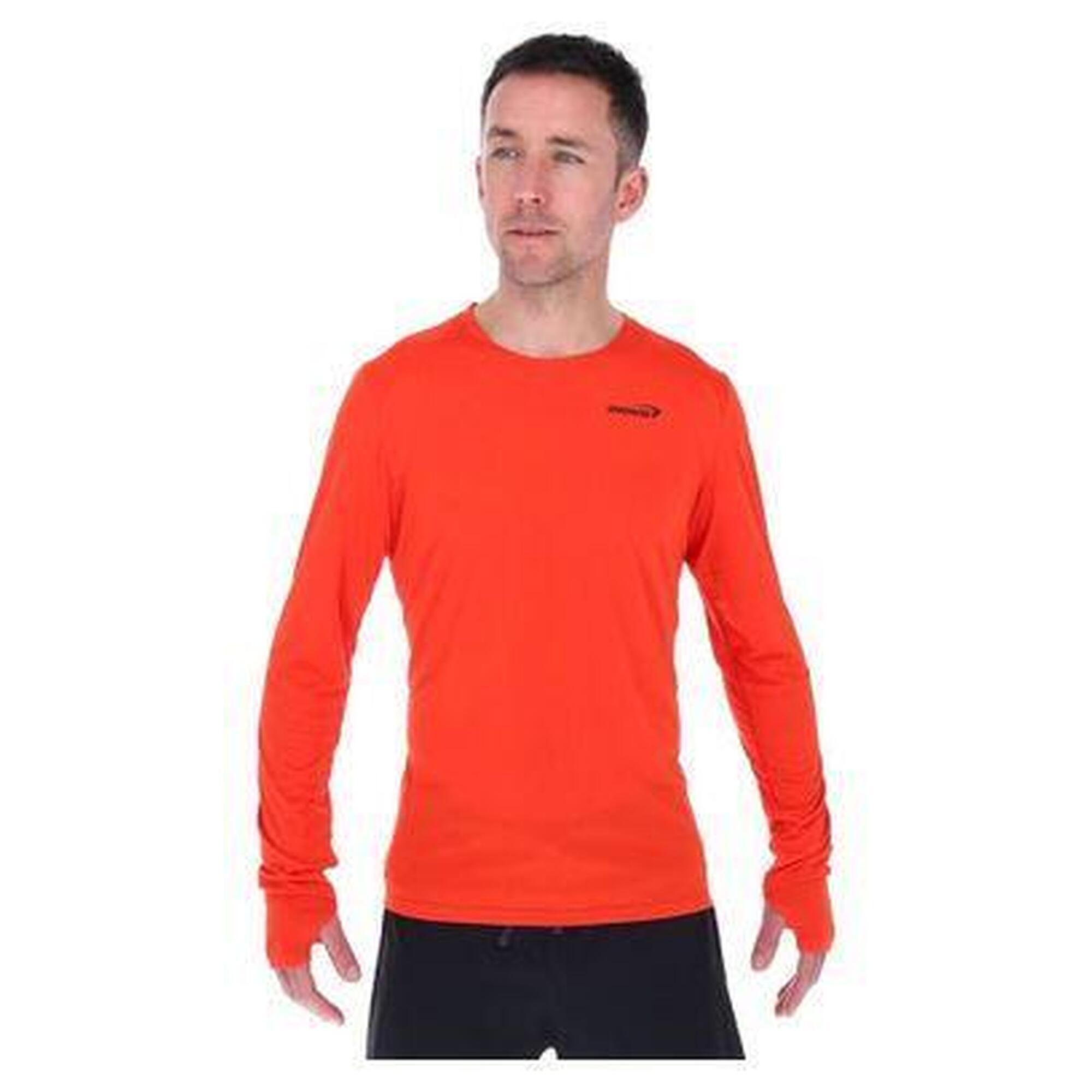 Maillot manches longues Inov-8 Performance Rouge Homme