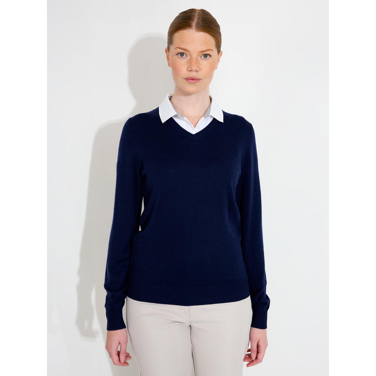 Pull col V femme Abacus LDS Liffin 2/3