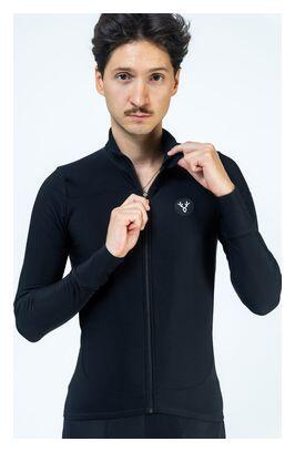 Maillot Manches Longues LeBram Ventoux Uni Noir 4/5
