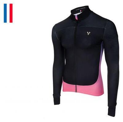 Lebram bonette long sleeve jersey black tight fit