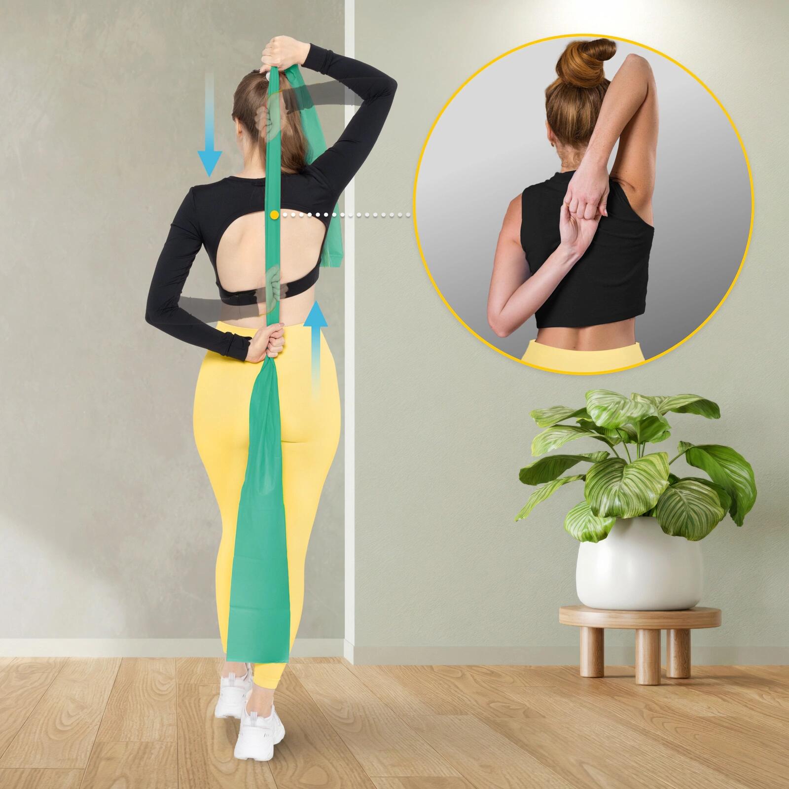 Rehabilitační páska FLAT BAND 4FIZJO 2 m 6/7