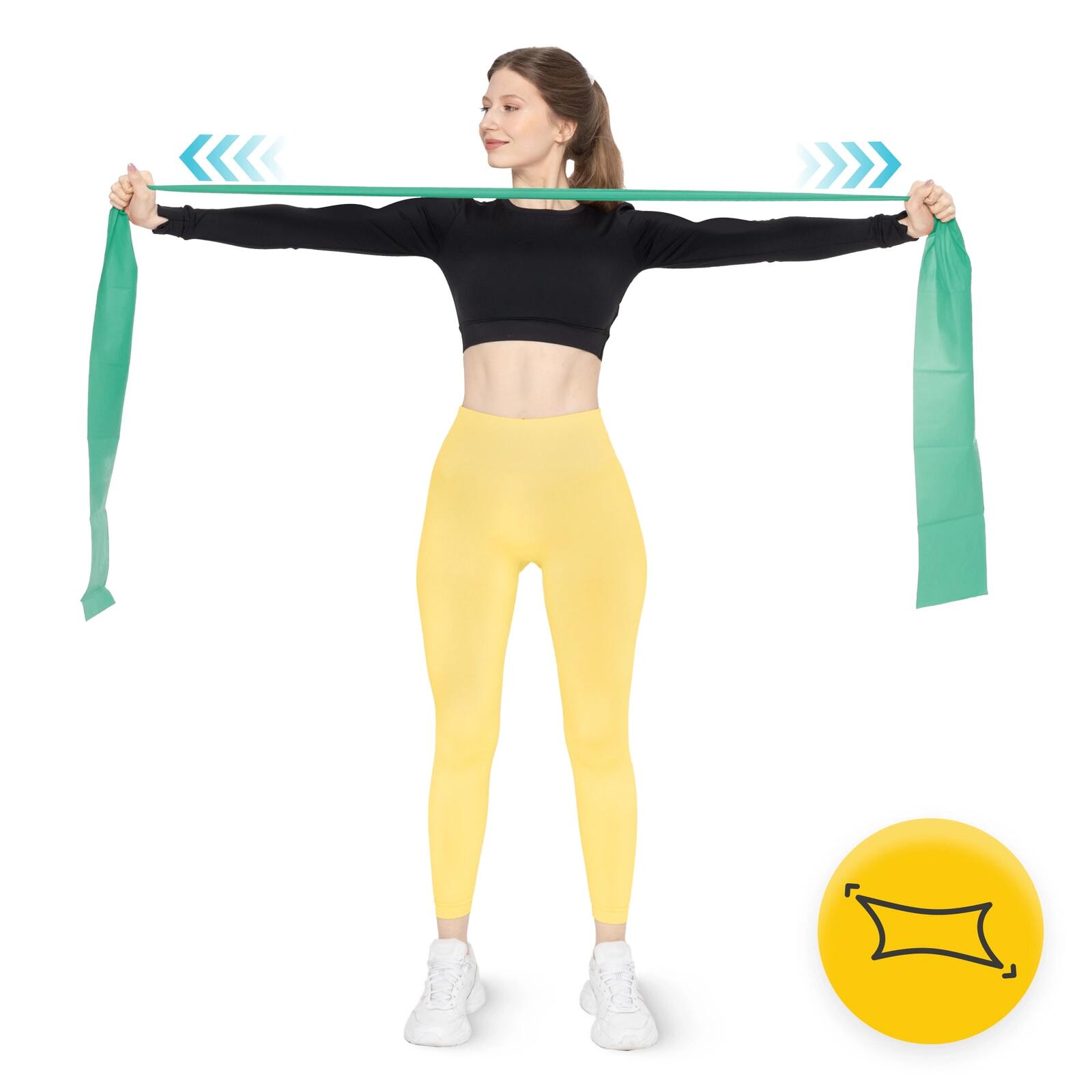Rehabilitační páska FLAT BAND 4FIZJO 2 m 5/7