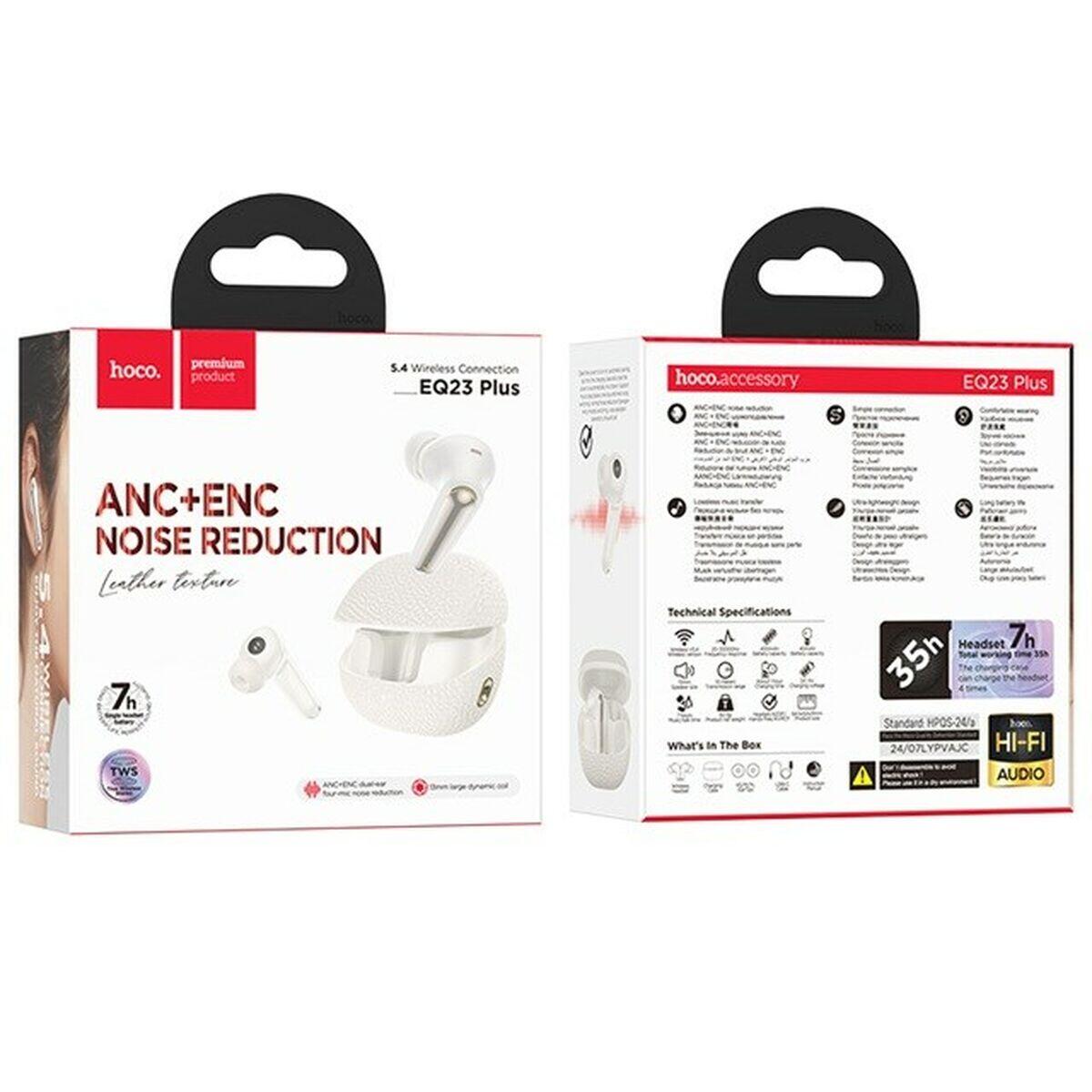 Auriculares Inalámbricos con Estuche de Carga Hoco EQ23 PLUS II Bluetooth 4/4