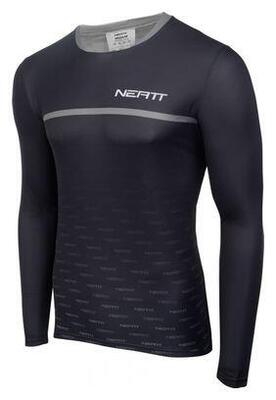 Neatt Langarm MTB-Trikot Schwarz