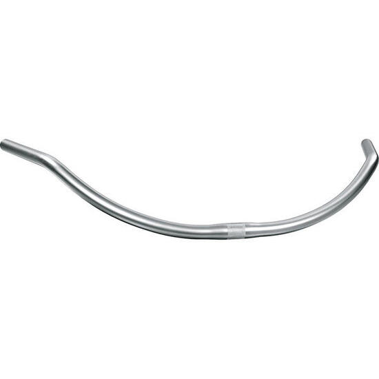 Ergotec Stuur beachcruiser 25,4x710 mm - staal aluminium look