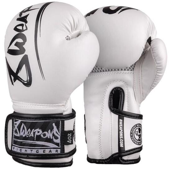 Gants de boxe 8 WEAPONS Unlimited 2.0 cuir synthétique Velcro