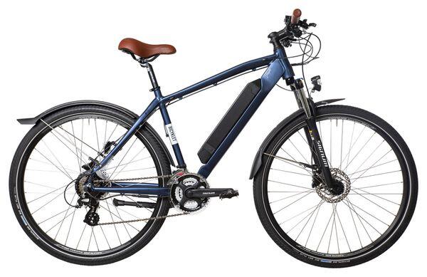 Bicyklet Joseph Elektrische Hybride Fiets Shimano Altus 7S 417 Wh 700 mm Blauw 1/7