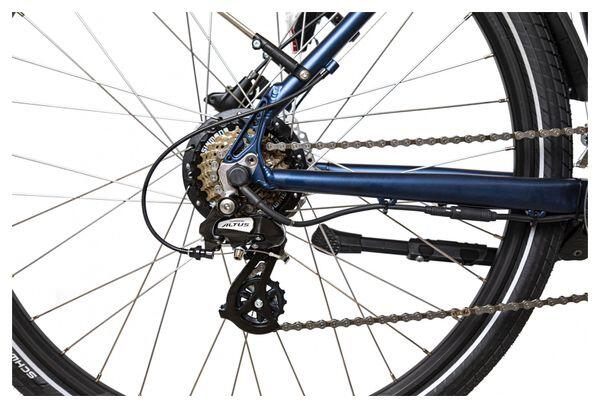 Bicyklet Joseph Elektrische Hybride Fiets Shimano Altus 7S 417 Wh 700 mm Blauw 3/7