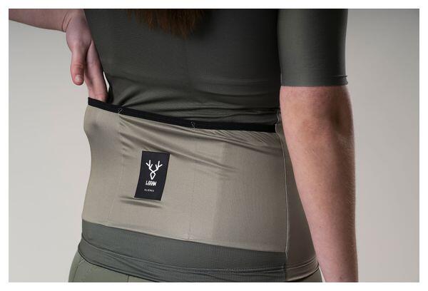 Maillot Manches Courtes Femme LeBram Glières Vert Kaki 7/7