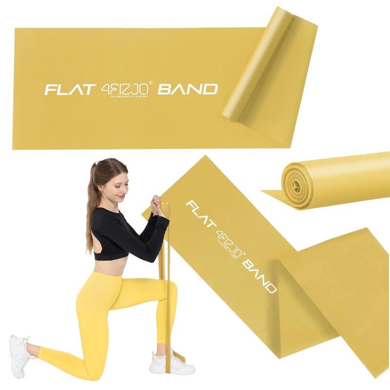 Taśma rehabilitacyjna FLAT BAND 4FIZJO 2 m