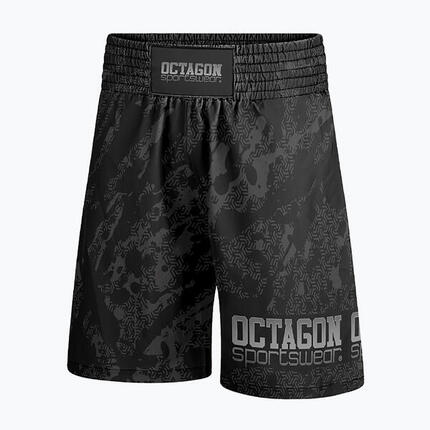 Short de boxe Octagon Geo Grunge pour homme