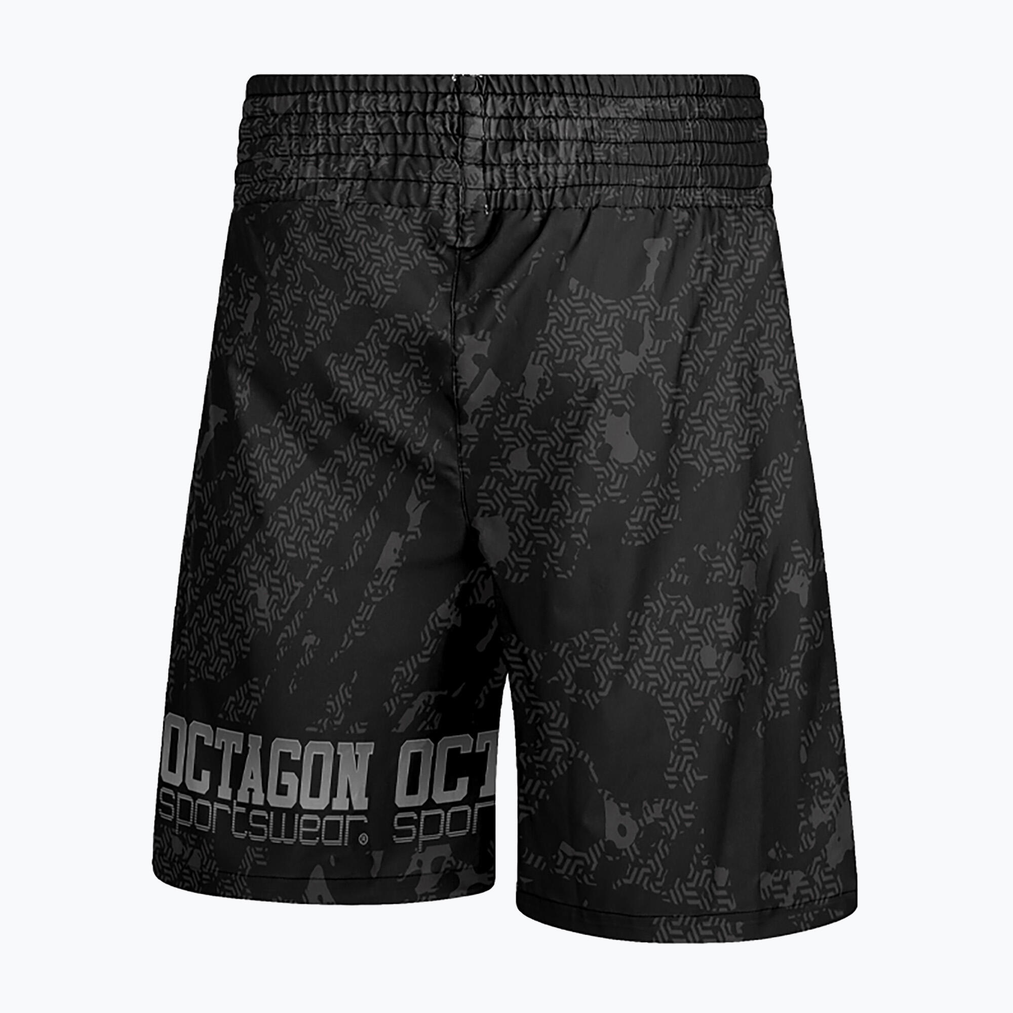Pantaloncini da boxe Octagon Geo Grunge da uomo 2/3