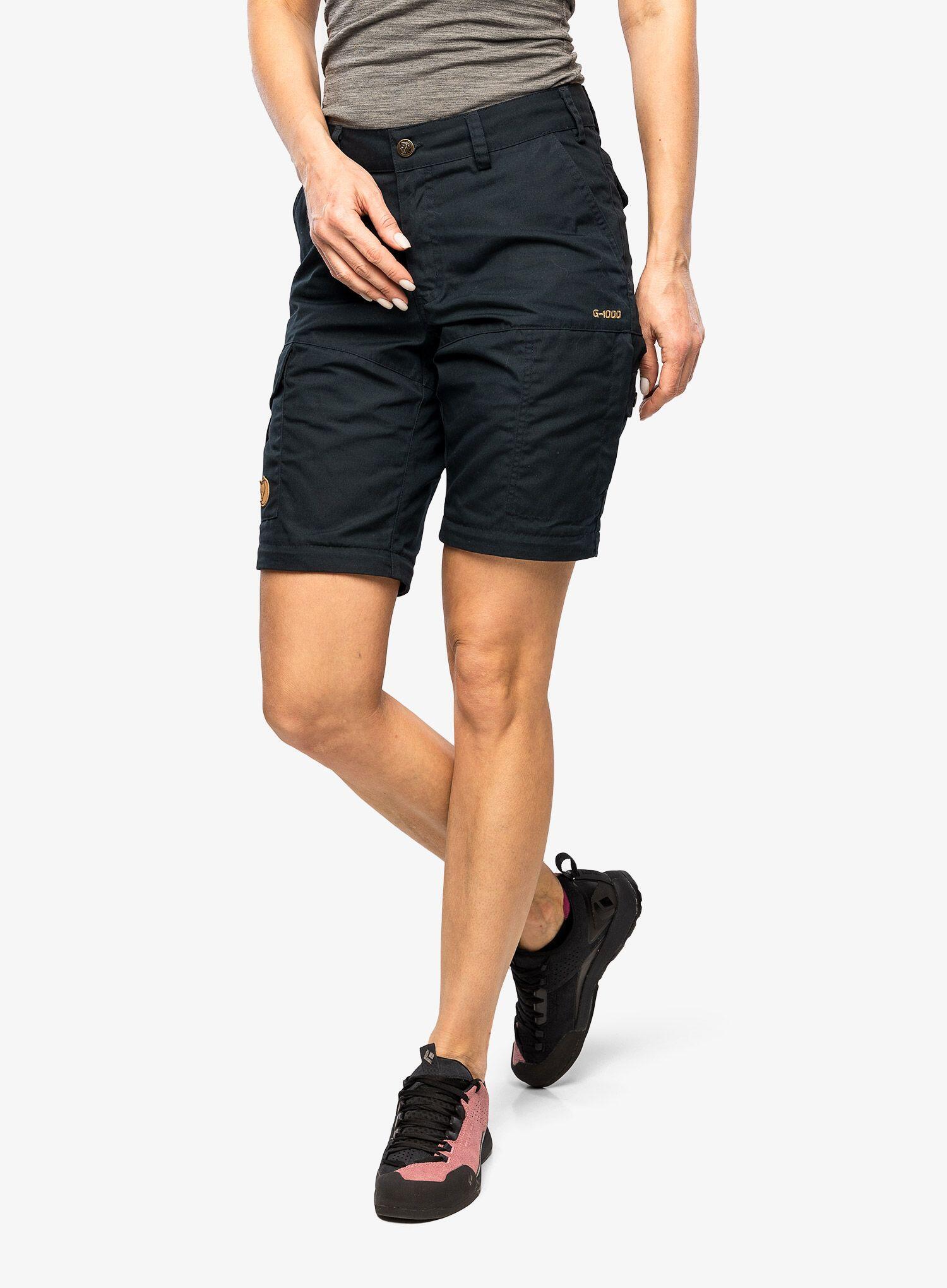 Pantaloni Sportivi Fjallraven Karla Pro Zip-Off per Donna, Blu Scuro, Taglia 36 6/7