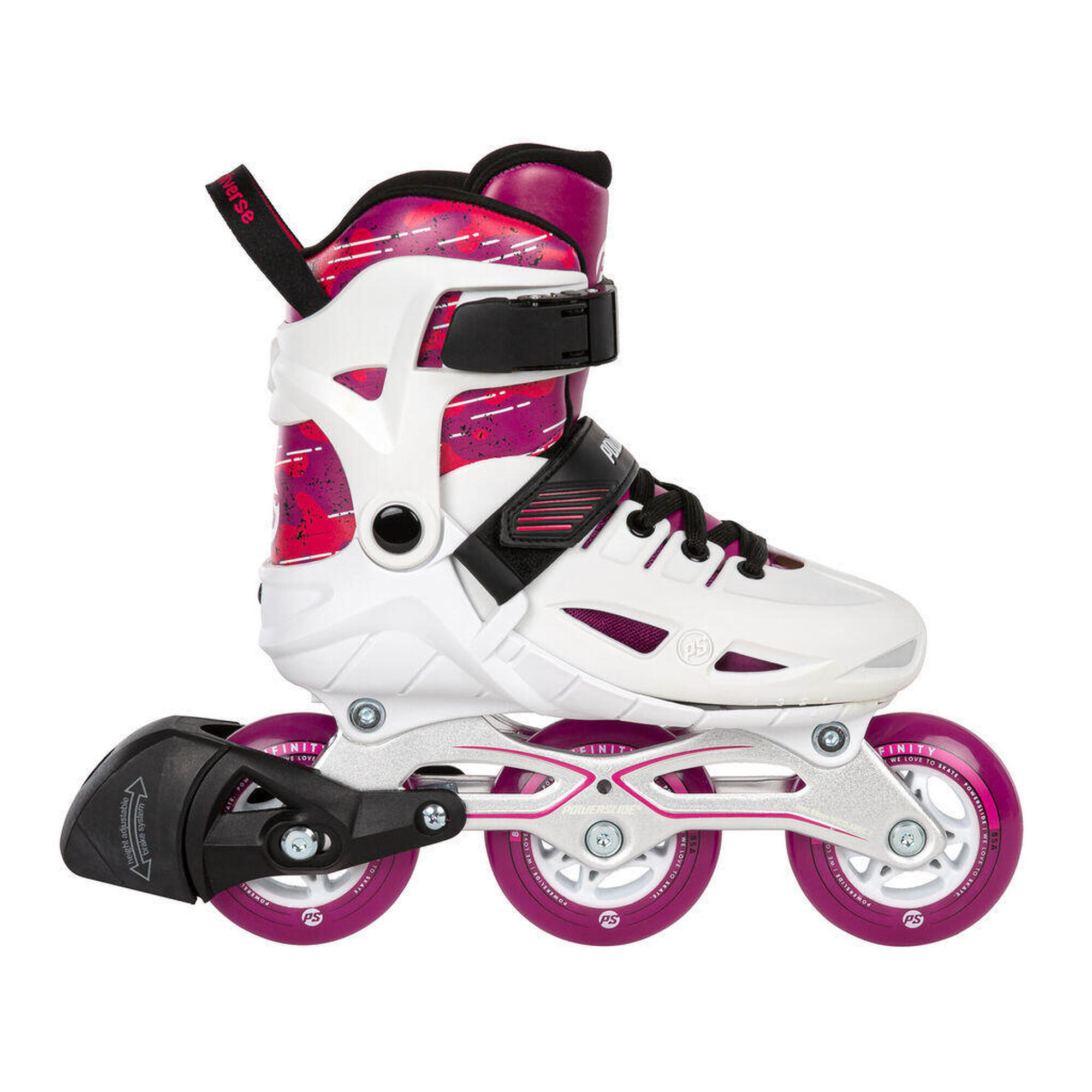 POWERSLIDE Dětské kolečkové brusle Powerslide Phuzion Universe Pink