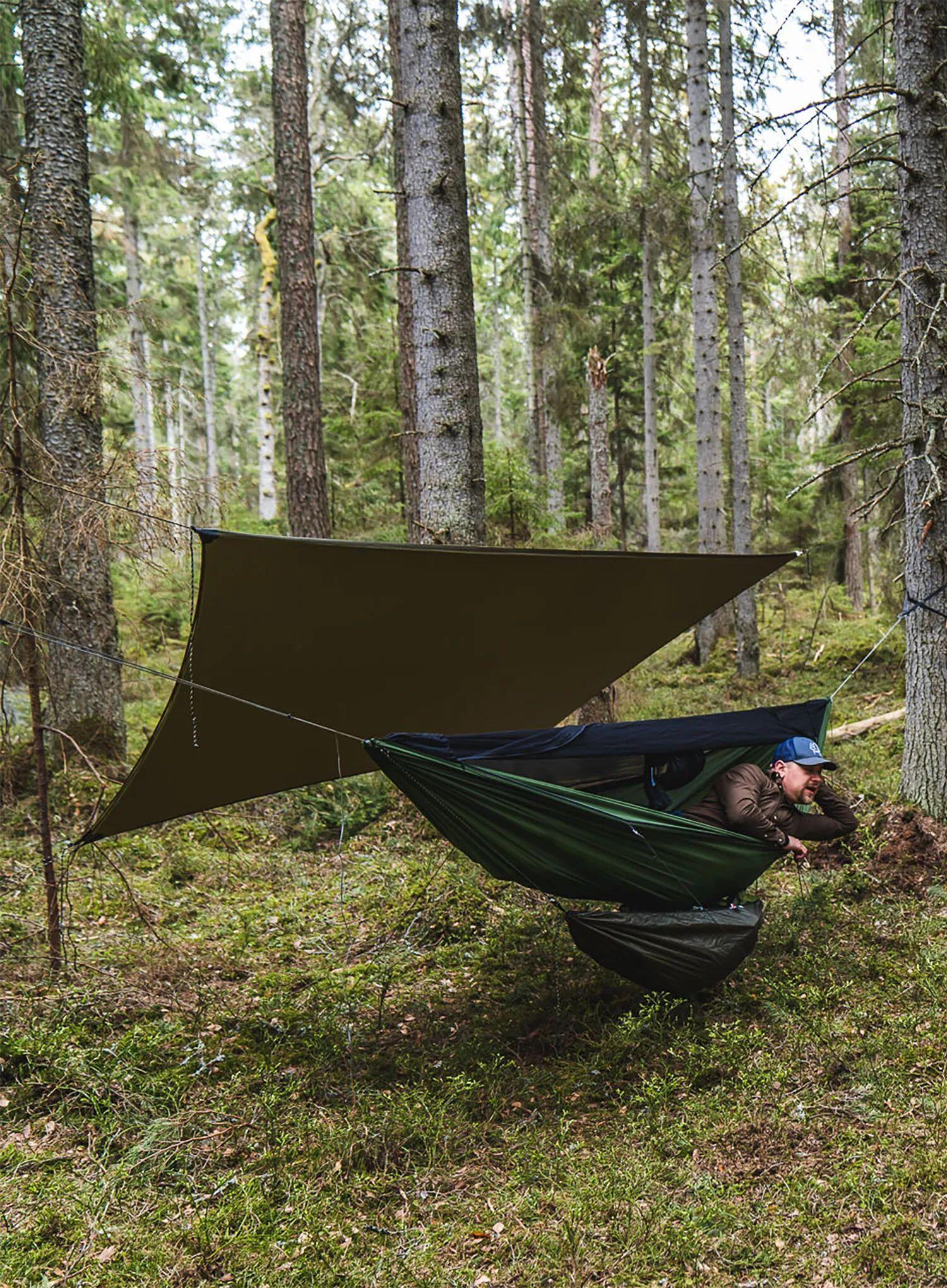 Hamak Lesovik Draka - treetop green 7/7
