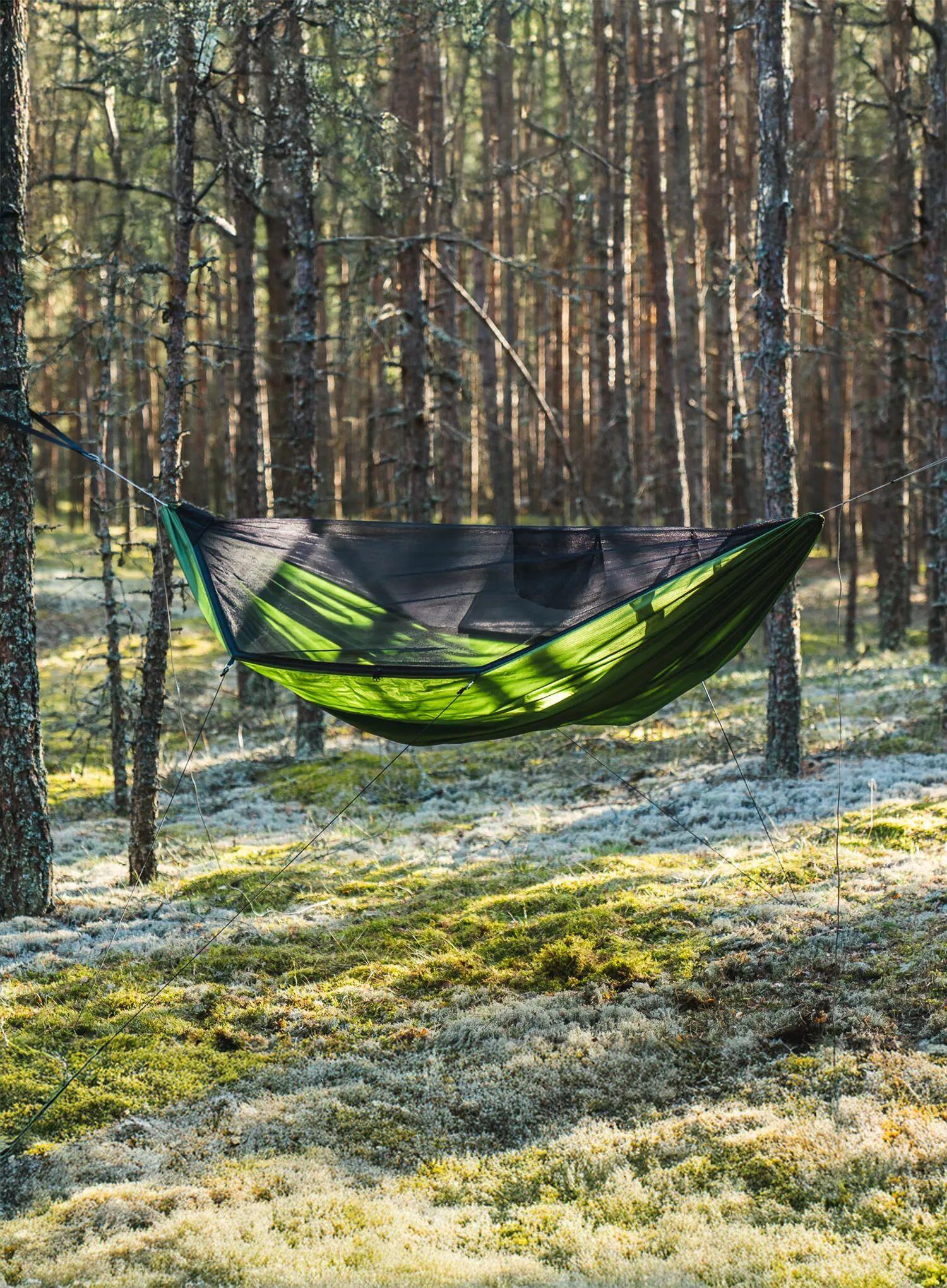 Hamak Lesovik Draka - treetop green 2/7