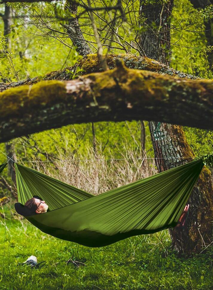 Hamak Lesovik Bystry - treetop green