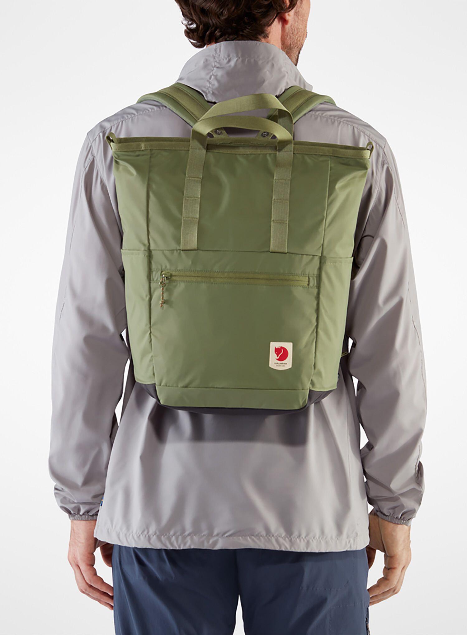 Рюкзак-тоут Fjallraven High Coast Totepack 23 л, 23 l, Зелёный / 23 l, Зелёный (2) / 23 l, Чёрный / 23 l, Оранжевый — фото 5