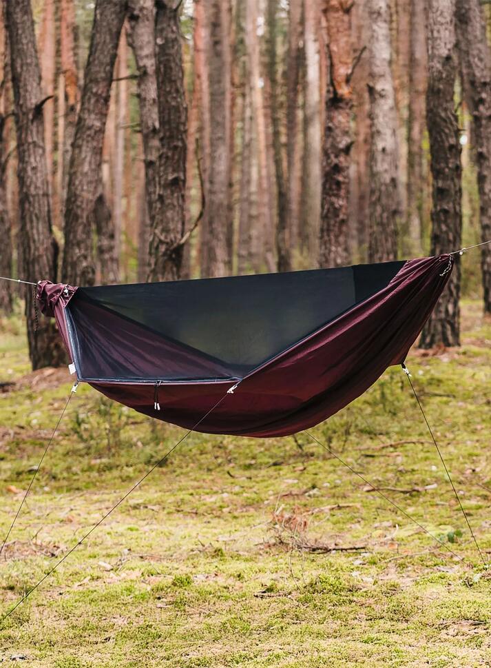 Hamak Lesovik Draka - burgundy ron