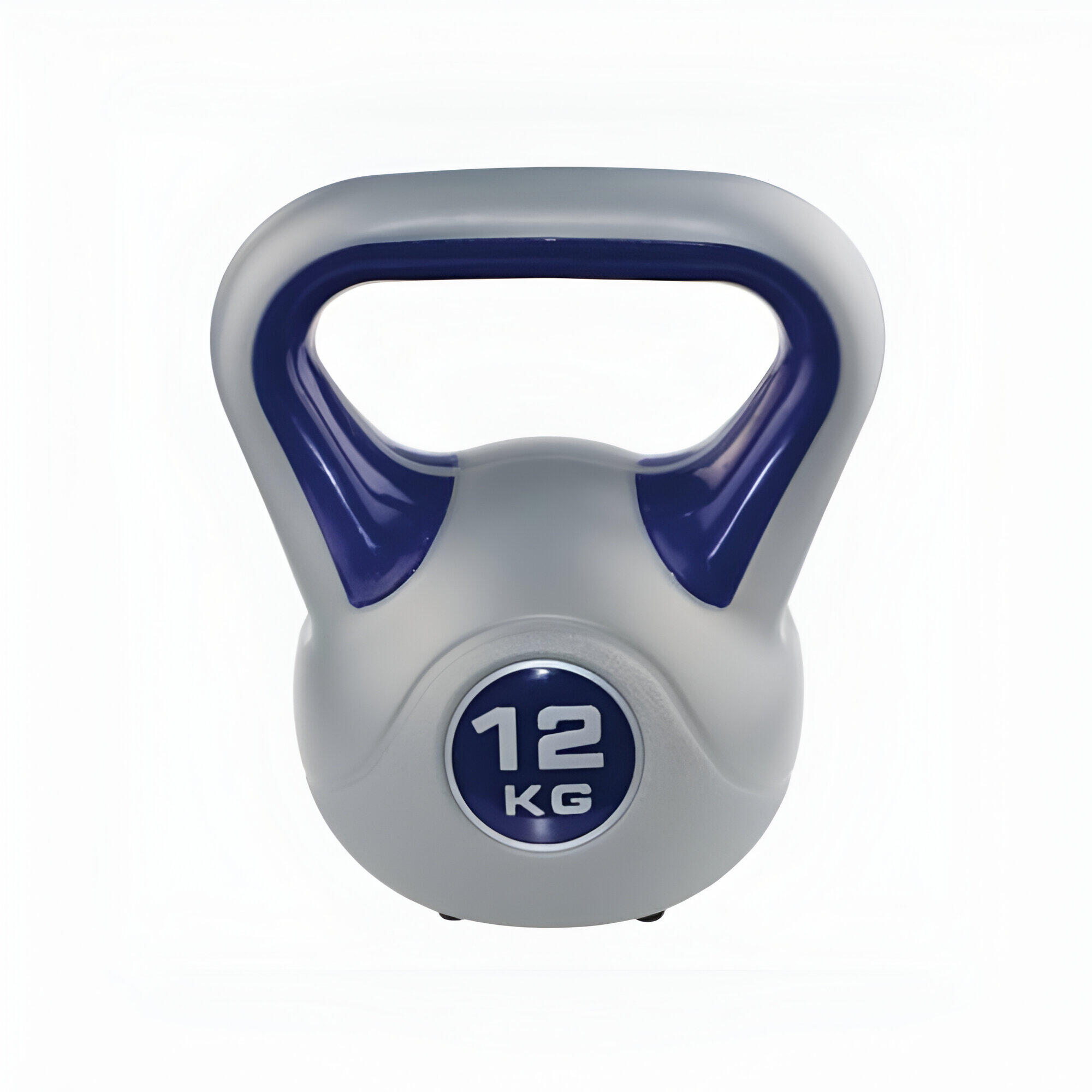 OZIO FITNESS Kettlebell Pesa Rusa Fit 12KG con asa antideslizante.