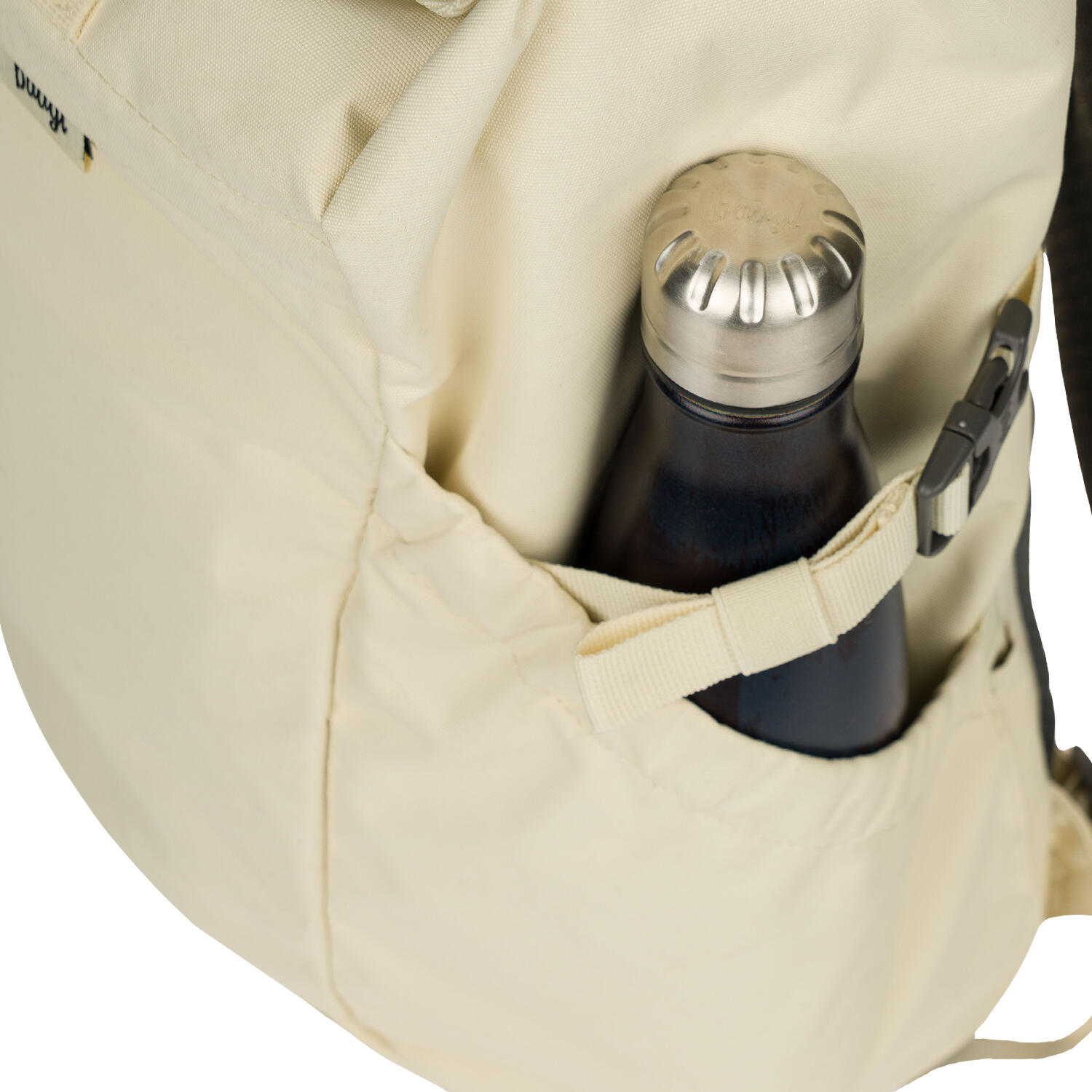 BAAGL Rolltop-Rucksack Beige, 29 l – gepolstert, wasserabweisend. 5/7