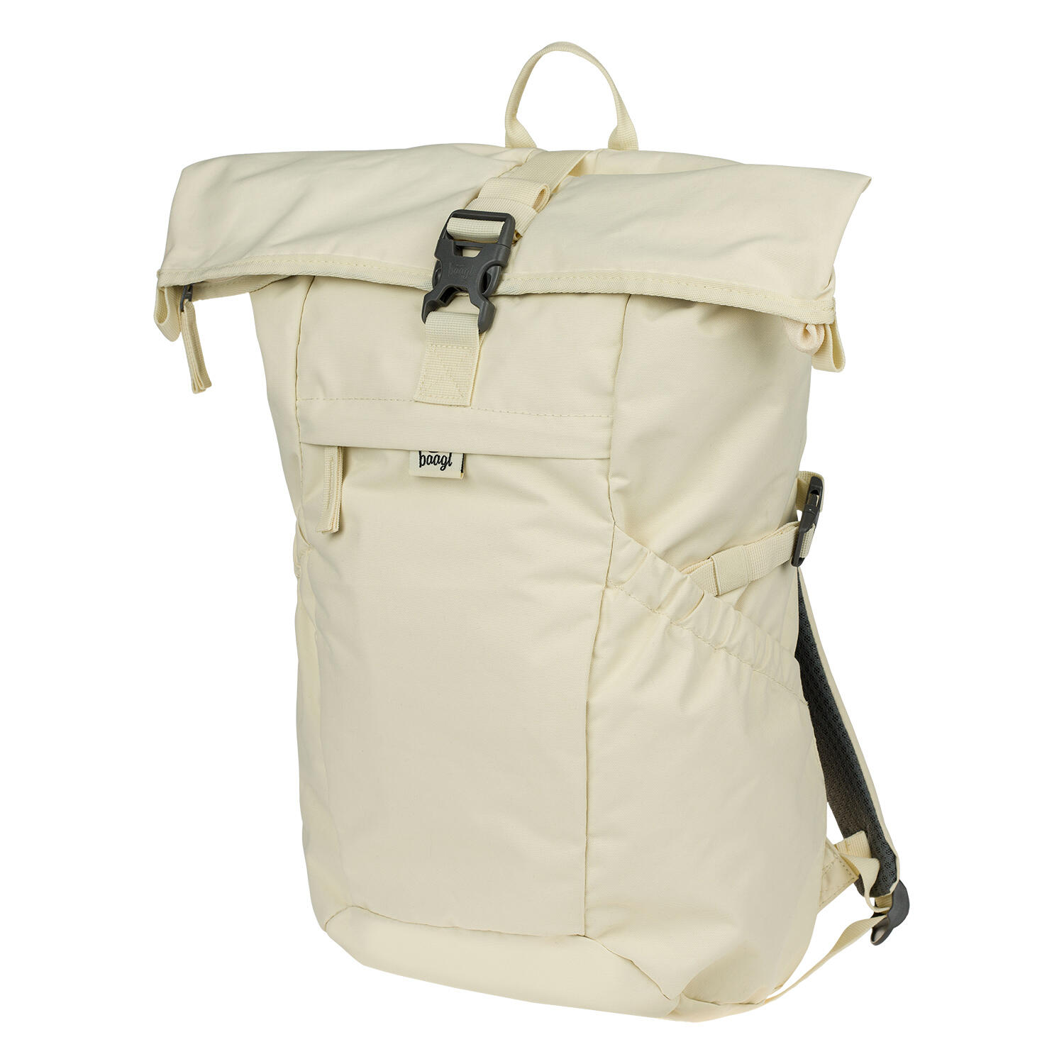 BAAGL Rolltop-Rucksack Beige, 29 l – gepolstert, wasserabweisend. 2/7