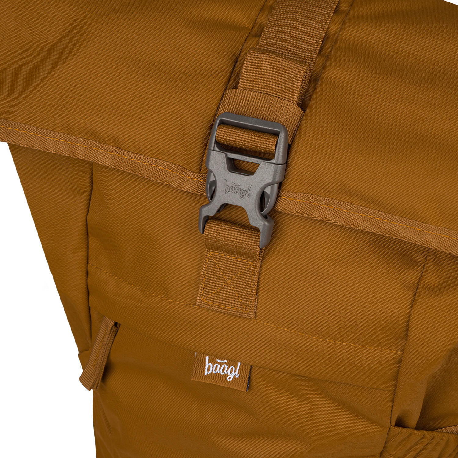 BAAGL Rolltop-Rucksack Caramel – 29 L, Braun. 6/7