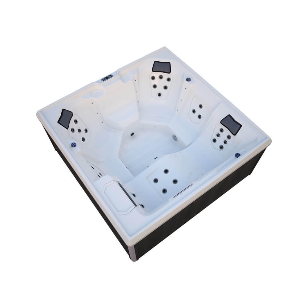 Home Deluxe - Spa D’extérieur – Modèle Stream Big Pure - Piscine - Gris - Taille Unique - Decathlon