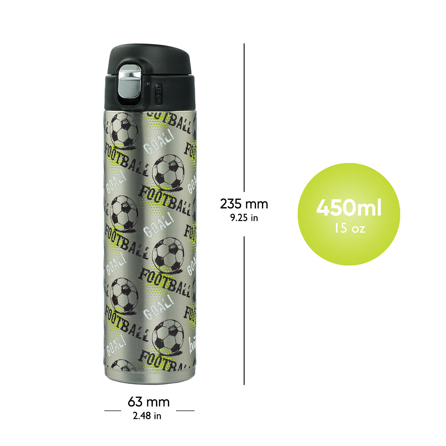 Termoláhev Fotbal, 450 ml 5/5