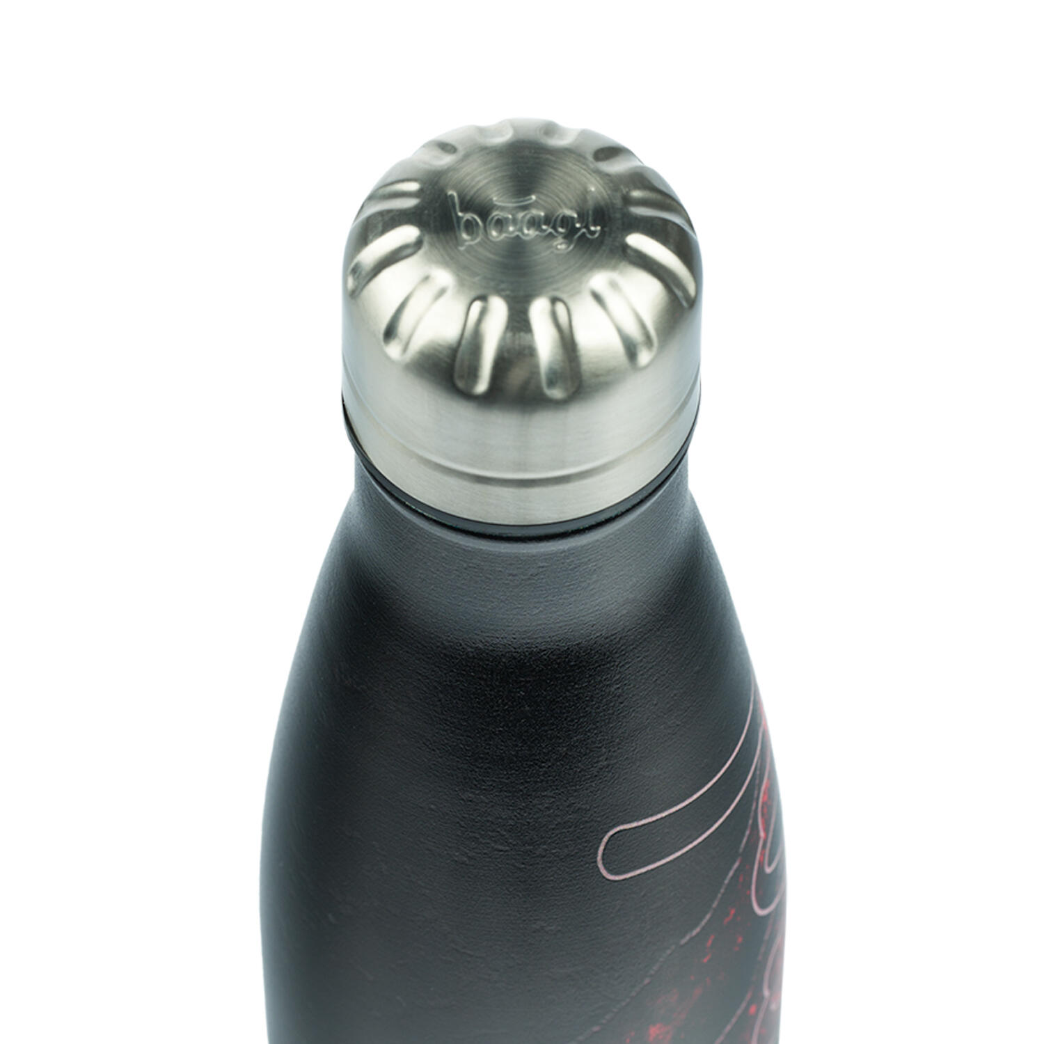 Thermoflasche mit Metalldeckel Lava, 500 ml 2/6