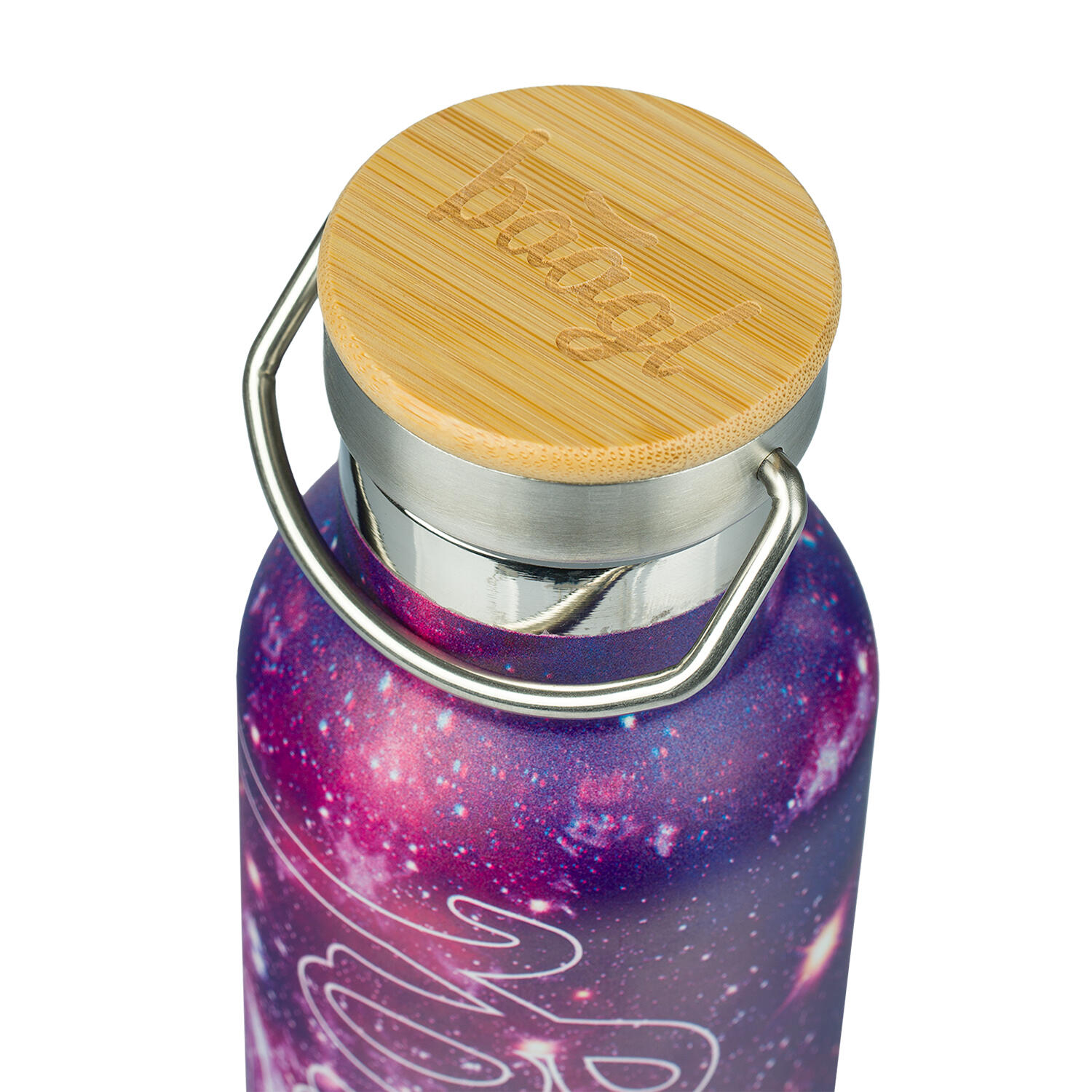 Thermoflasche mit Bambusdeckel Galaxy, 500 ml 2/6