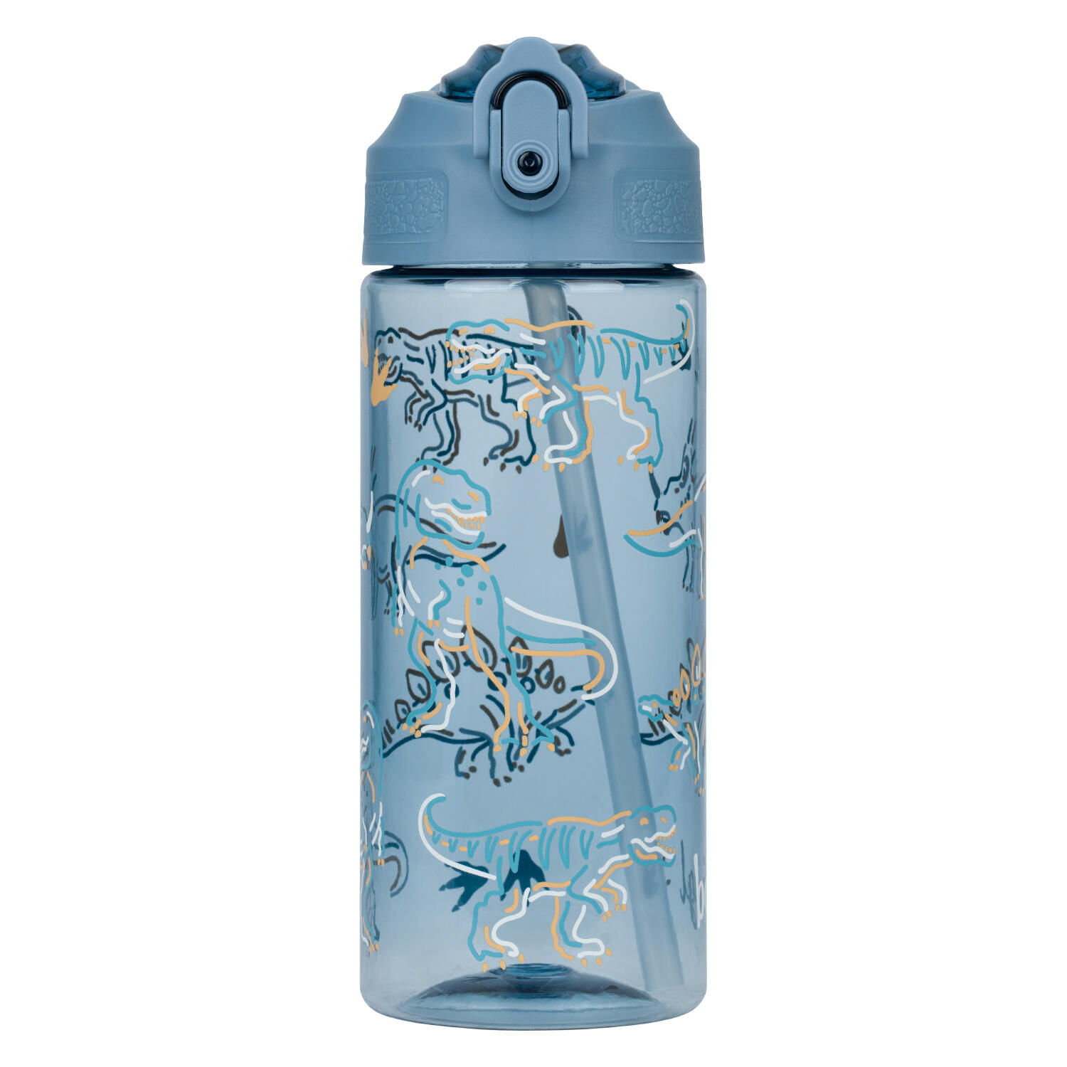 BAAGL Gourde en Tritan avec paille Dino, 500 ml 2/6