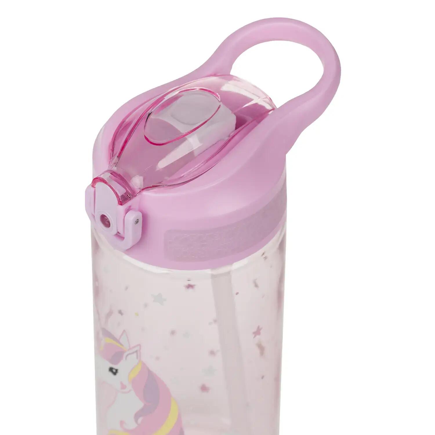 BAAGL Gourde en Tritan avec paille Rainbow Unicorn, 500 ml 3/6