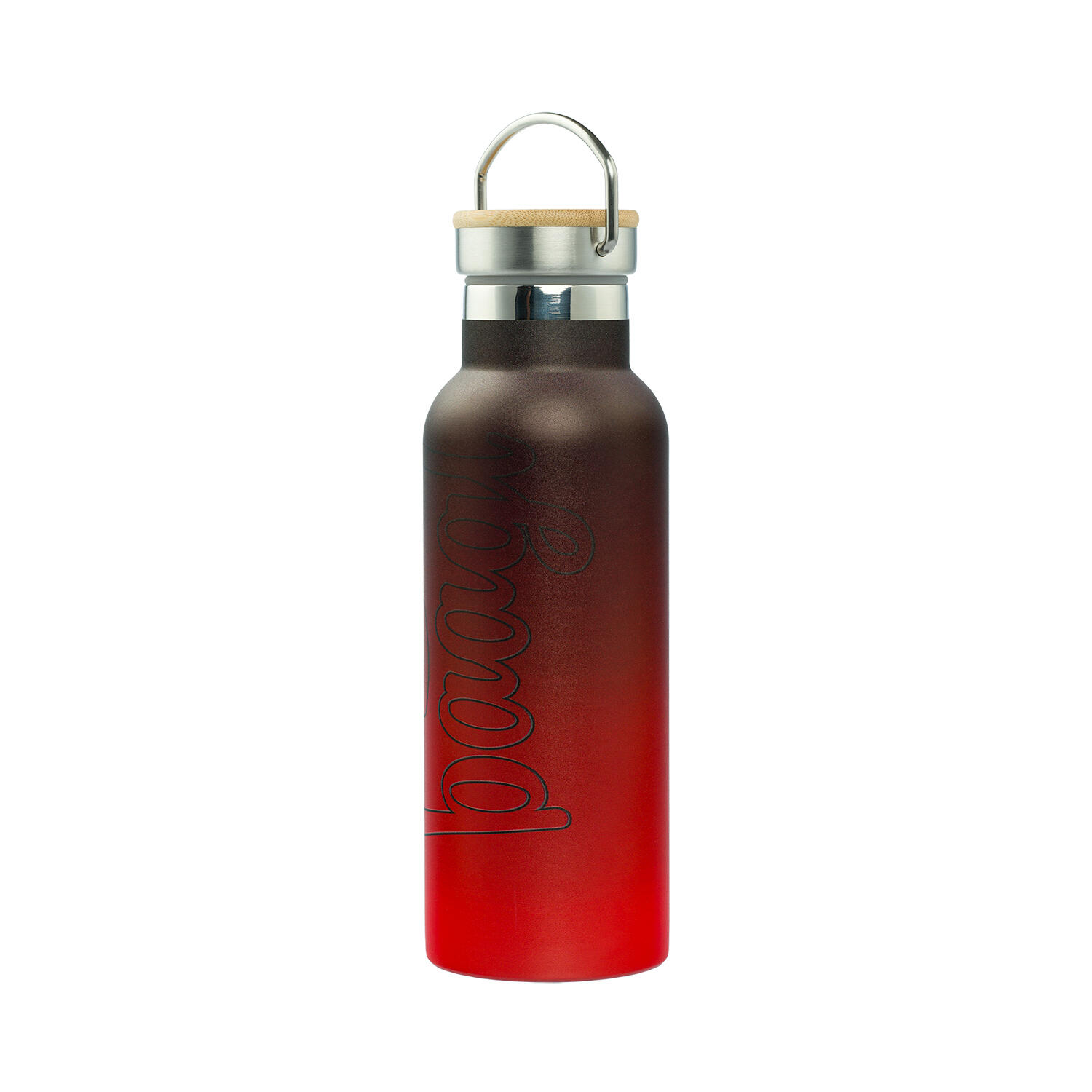 BAAGL Termoláhev s bambusovým víčkem Gradient, 500 ml