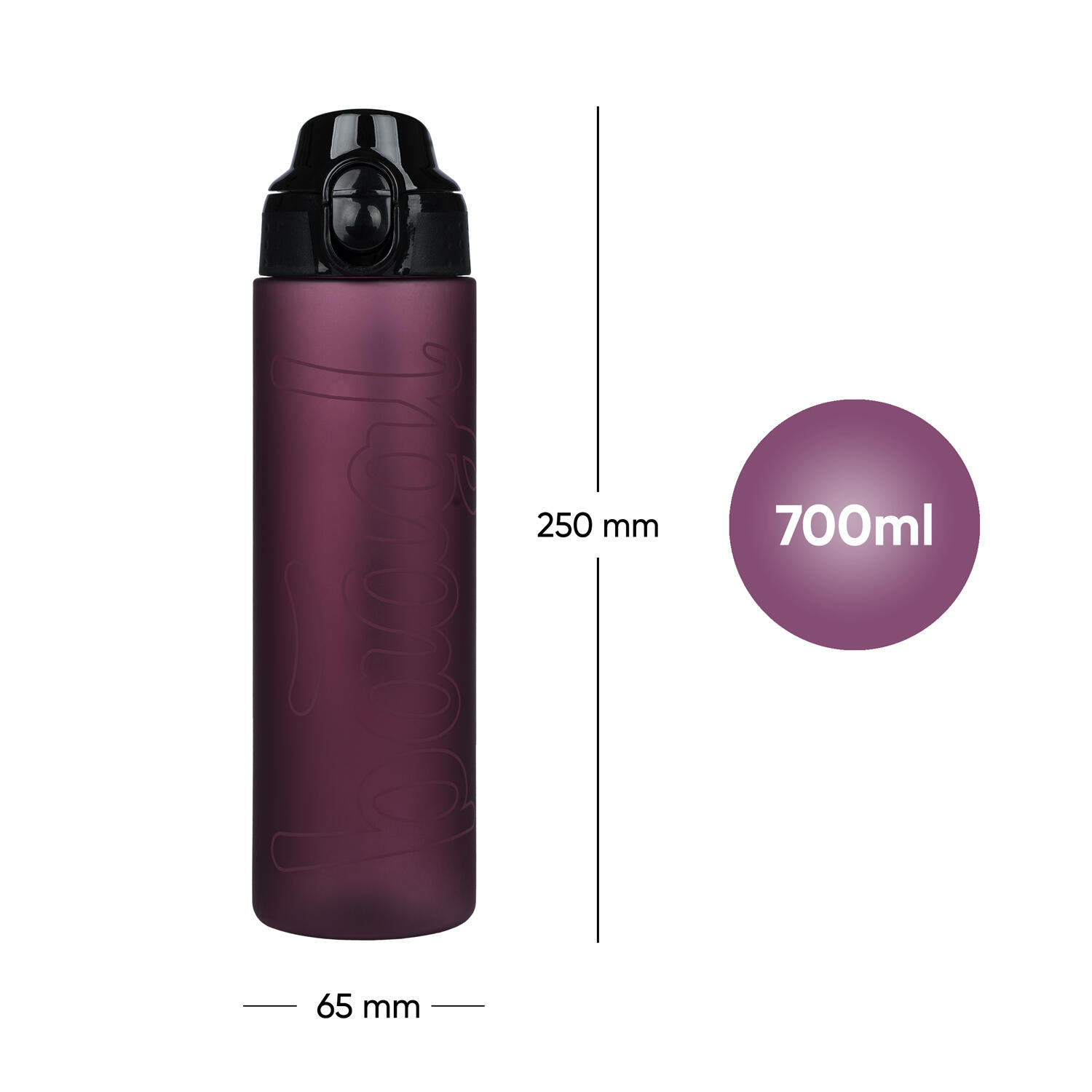 Tritanová láhev na pití Ruby, 700 ml 7/7