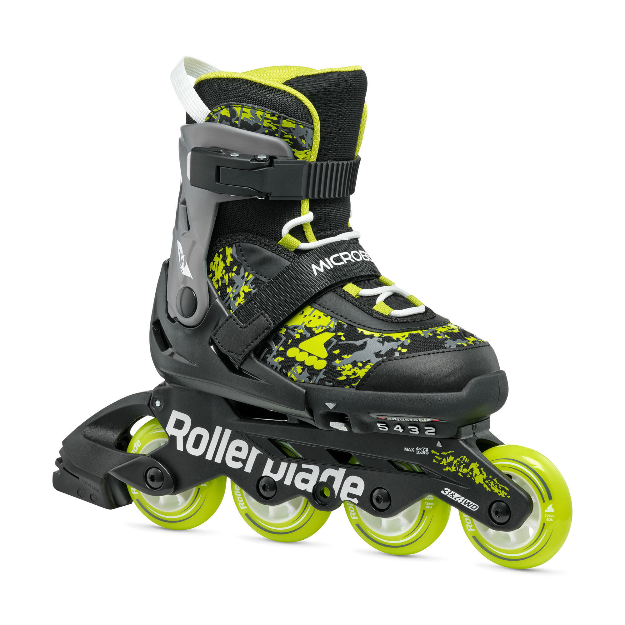 Rolki rekreacyjne dla dzieci Rollerblade Microblade SL regulowane 2/7
