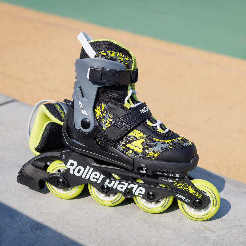 Patine cu roți în linie Microblade SL Kids - Rollerblade