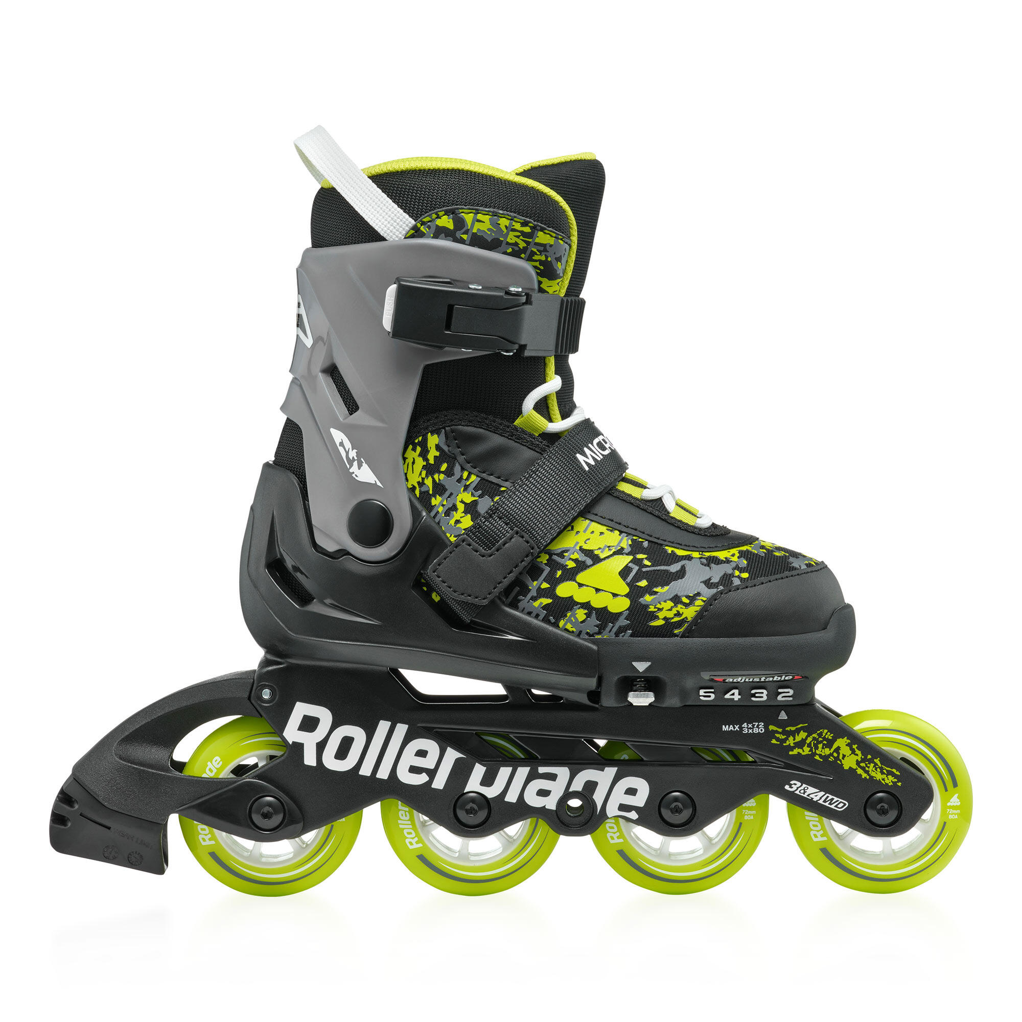 Rolki rekreacyjne dla dzieci Rollerblade Microblade SL regulowane 1/7