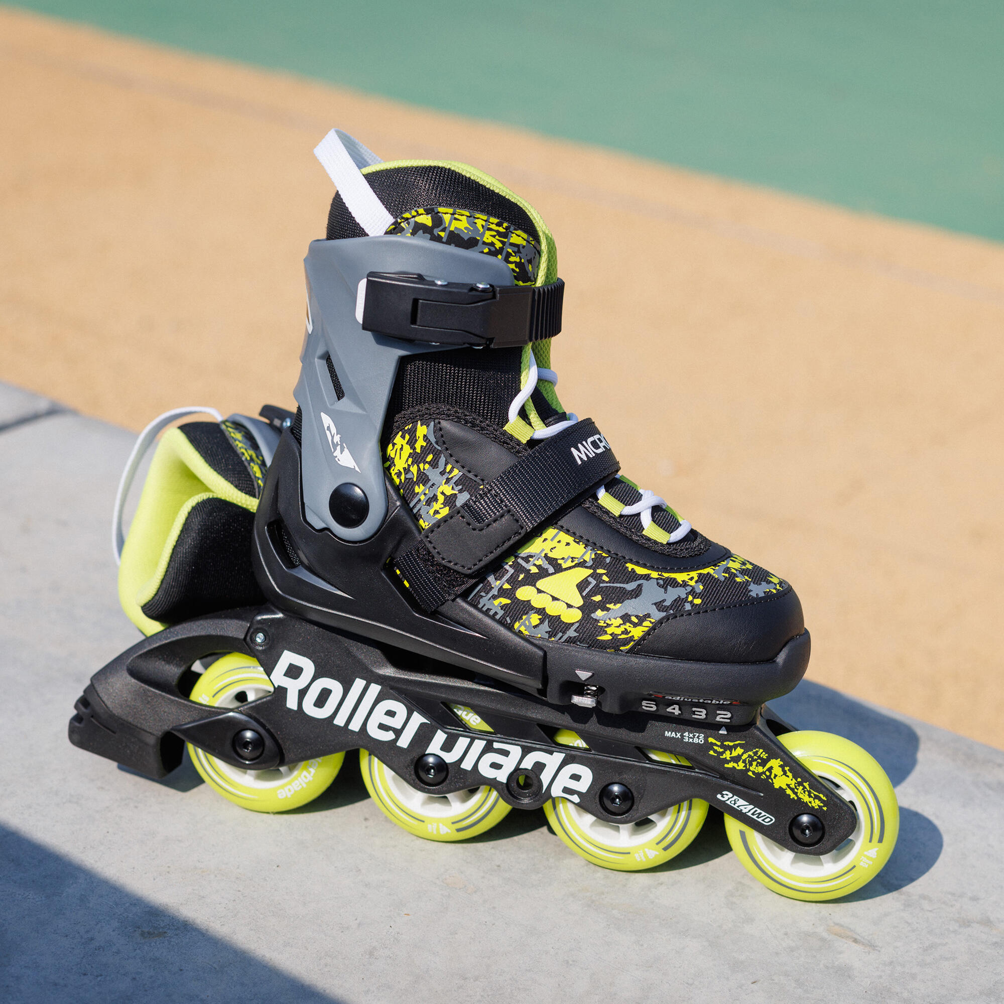 Rolki rekreacyjne dla dzieci Rollerblade Microblade SL regulowane 7/7