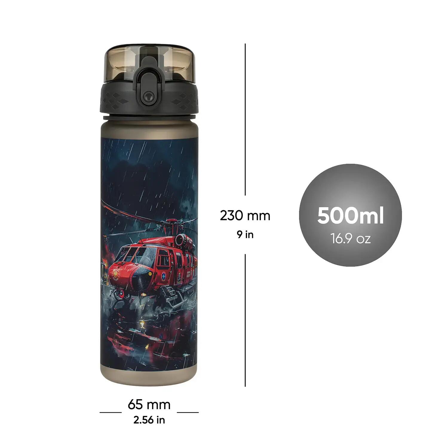 BAAGL Gourde en Tritan Secouristes, 500 ml 7/7