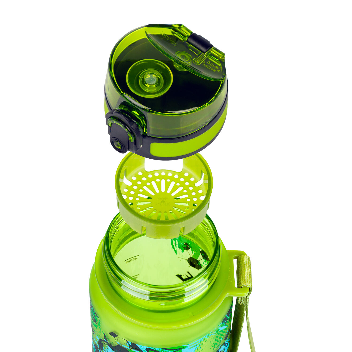 BAAGL Gourde en Tritan Football Game, 500 ml 6/7
